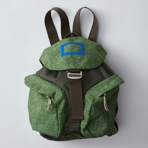 Acne Studios Bla Konst Green Cave Backpack